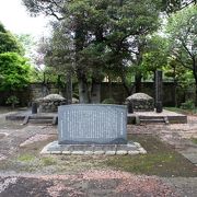 谷中墓地に徳川慶喜の墓