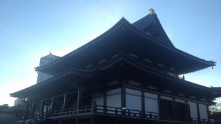 東京タワー近くの大きなお寺