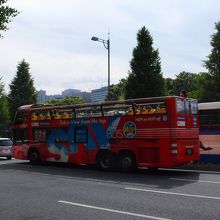 派手な外観でよく目立ちます