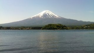 富士山の近くにある湖