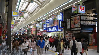 すすきのからすぐの商店街