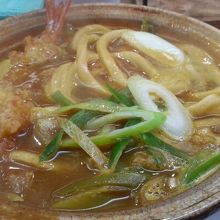 カレー煮込み＋エビ天＠９００