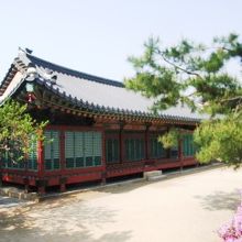 即祚堂（チュクチョダン）裏から見たところです