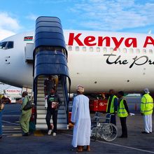 ケニアにて