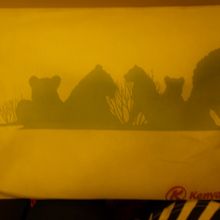 ケニア航空機内にて