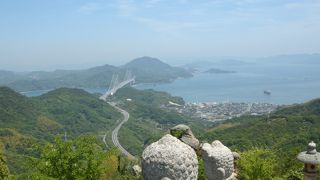 しまなみ海道因島白滝山からの景観