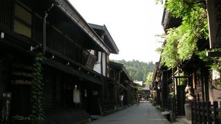 落ち着いた雰囲気で散策できます