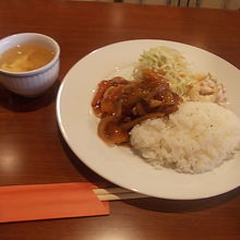 日替わりランチの一例