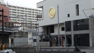 JR線から見えます