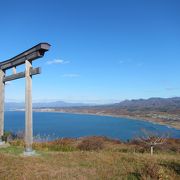 日本海や江差の街を見渡す風光明媚なスポット