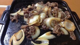 自分で焼くバラ焼