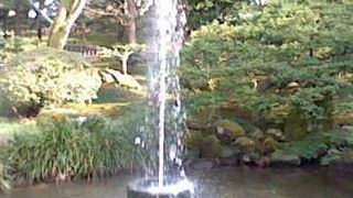 数百年水を噴き上げる日本最古の噴水