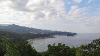 眺望抜群！海が眼下に広がる絶景ポイントの一つ