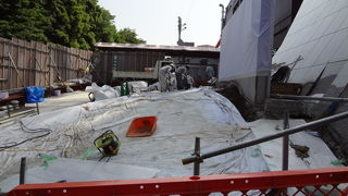 残念ながら撤去中でした