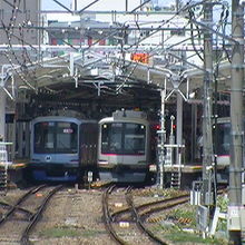 自由ヶ丘駅東横線ホーム