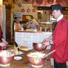 オムレツで有名なお店！