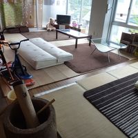 子供も遊ばせておけるフリースペース