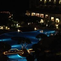 夜のライトアップもとてもキレーイ！