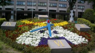 緑に囲まれています。