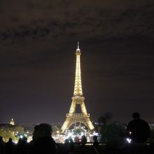 トロカデロ広場から撮影