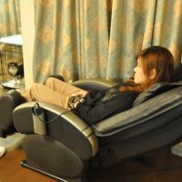 マッサージチェアも完備