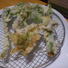 春野菜の天ぷら