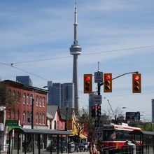 CNタワーが良く見える