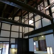 貴重な江戸時代初期の町屋建築