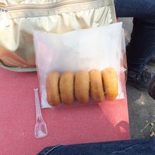 素朴な味　豆乳ドーナッツ