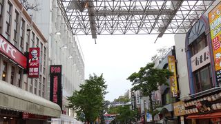 中区最大の繁華街