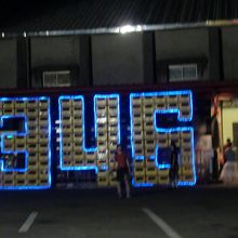 この看板が見えるとほっとしました