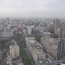 展望デッキからの景観