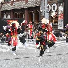 トランジットモール：太鼓パフォーマンスを楽しめました！