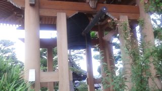 1707年（寳永4年）製の梵鐘