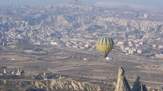 楽しみにしていた気球ツアー！