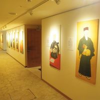 廊下のギャラリー
