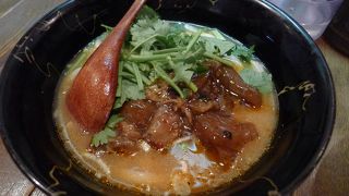 初めて麺を削るところを見た