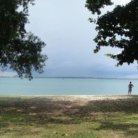 海岸沿いの朝のお散歩もいい感じです。