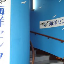 階段をくるくる上がっていく。灯台みたい