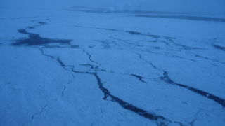 真冬でも船動いています！！