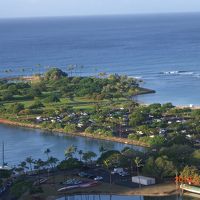 ワイキキタワー・オーシャンビューからの眺めです。