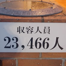収容人員は結構中途半端な数です（笑）