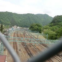 跨線橋から眺める上越線