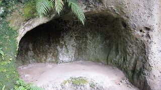 西郷さんが最期を過ごした洞窟