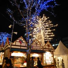 ミュンヘンクリスマス市にて