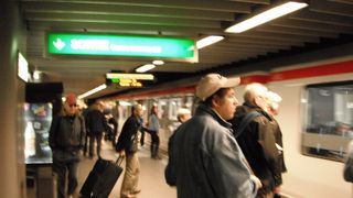 1日券でトラムやバスを併用すれば便利です。