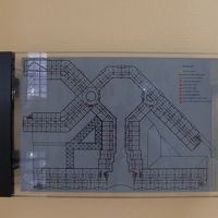 館内図。しかし部屋番号が書いてない！！