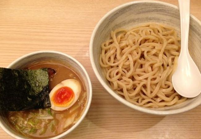 濃厚つけ麺が売り