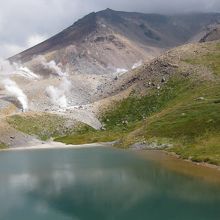 姿見の池（途中の絶景）