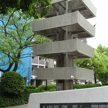 学徒たちの名前が刻んであります。